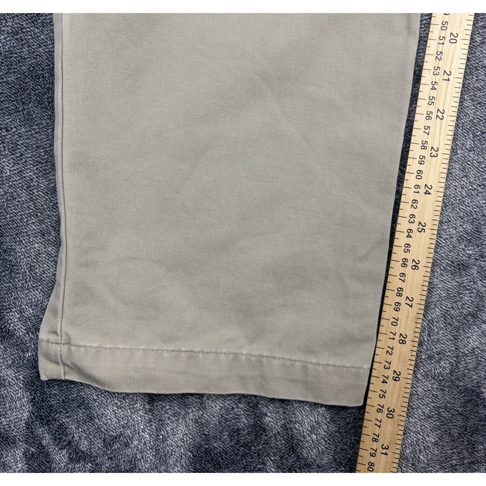 New Dockers Pleated Khaki Pants Size 38x32 Relaxed Fit Cotton Tan - Picture 4 of 9